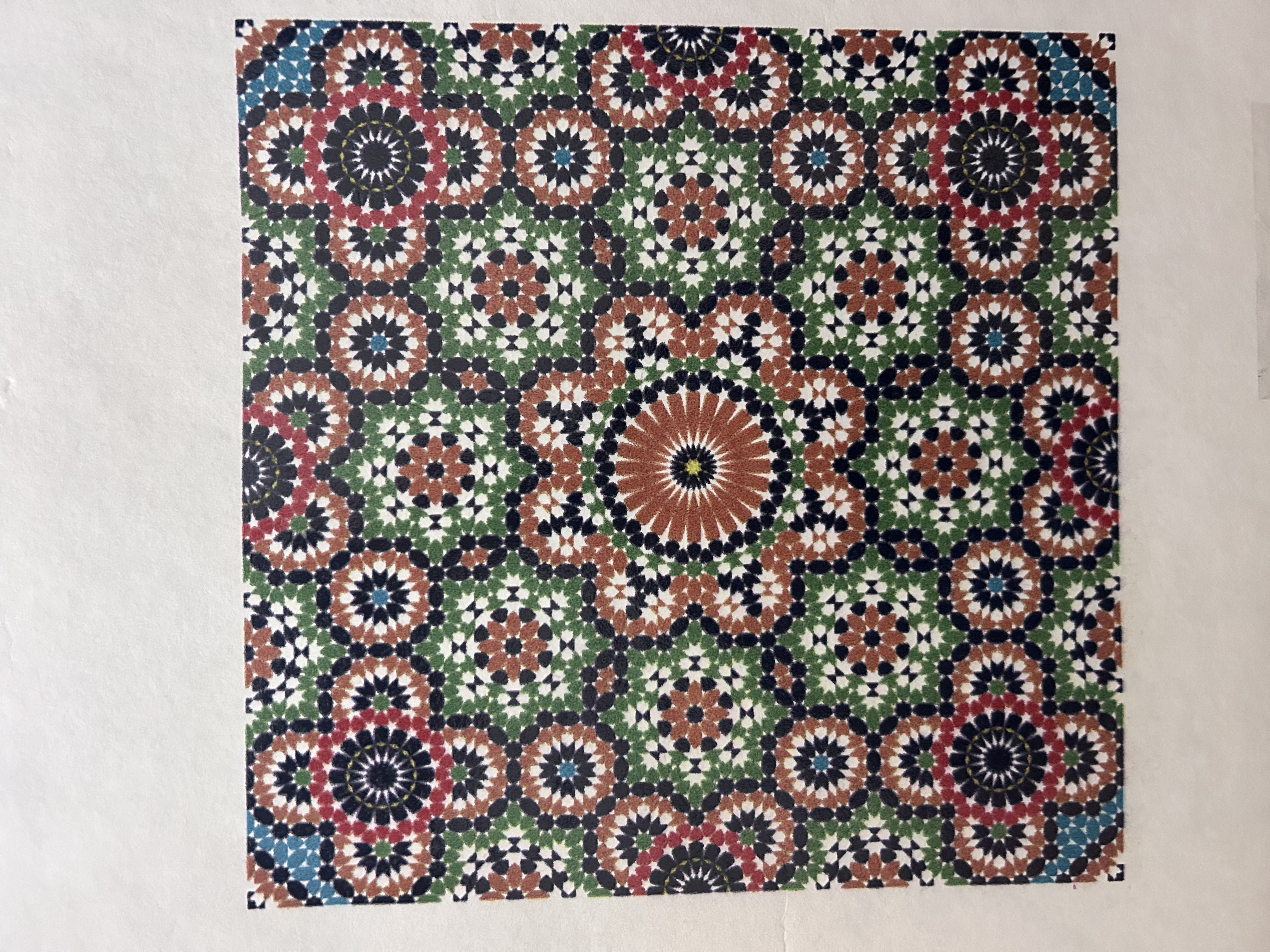 Décoration murale artistique imprimée - Exemple 1